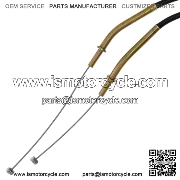 Push Pull Throttle Cable for Kawasaki Ninja ZX6R ZX6RR ZX600N 54012-0132 (For: Kawasaki) - Image 2