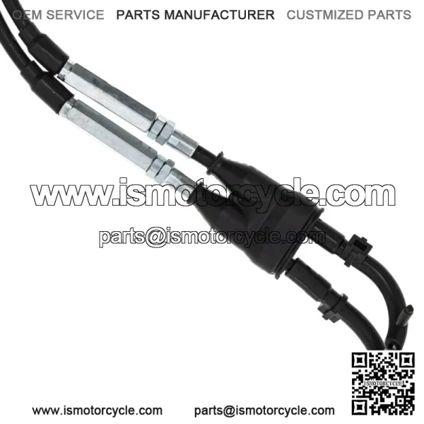 Push Pull Throttle Cable for Kawasaki Ninja ZX6R ZX6RR ZX600N 54012-0132 (For: Kawasaki) - Image 3