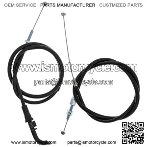 Push Pull Throttle Cable Set for Kawasaki Ninja 250R EX250 54012-0210 (For: Kawasaki)