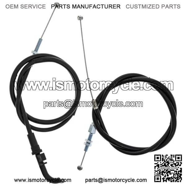 Push Pull Throttle Cable Set for Kawasaki Ninja 250R EX250 54012-0210 (For: Kawasaki)
