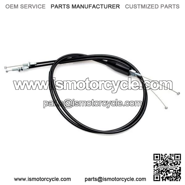 Throttle Cable Push Pull Set CRF250R 2004-2009 CRF450R 2002-2008 (For: Honda)