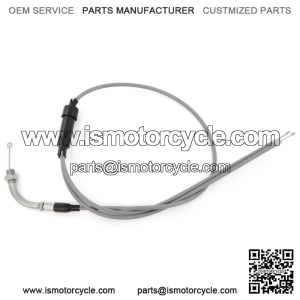 New Reproduction Throttle Cable - Honda CB175 - 1969-1973 CB200 1974-1976 CB200T (For: Honda)