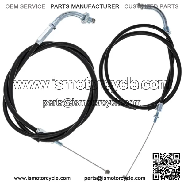 Push Pull Throttle Cable Set for Honda Magna 750 17910-MZ0 17920-MZ5-910 (For: Honda)