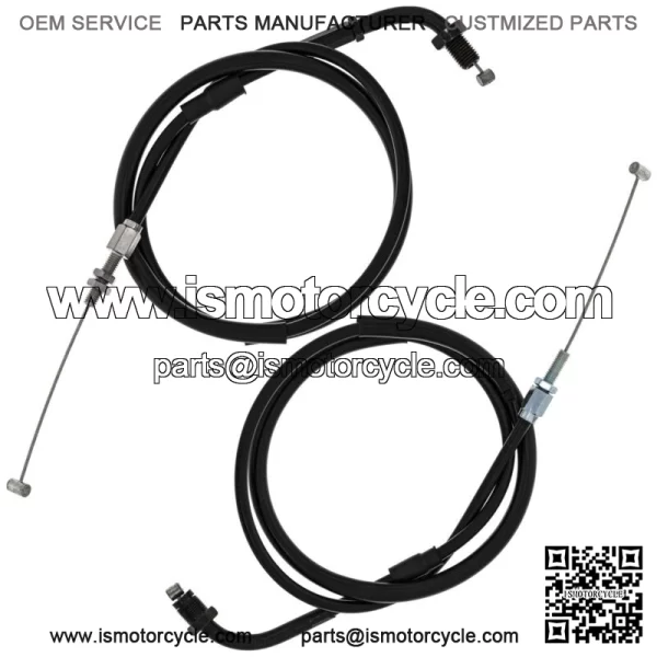 Push Pull Throttle Cable Set Honda CB750SC VF700S 17910-KE5-405 (For: Honda)
