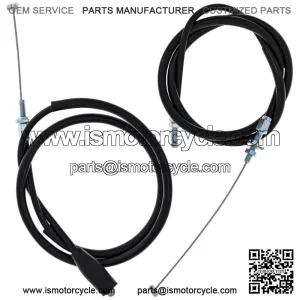 Push Pull Throttle Cable Set for Honda XL250R XR250L 17910-KB7-940 (For: Honda)