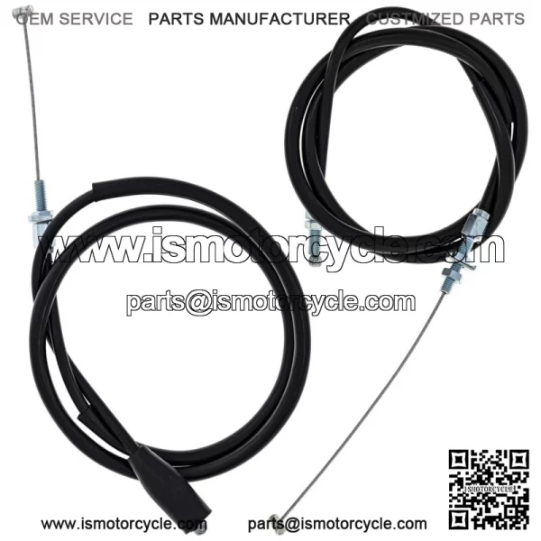 Push Pull Throttle Cable Set for Honda XL250R XR250L 17910-KB7-940 (For: Honda)