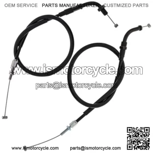 Push Pull Throttle Cable Set for Honda CBR600F2 CBR600F3 17910-MV9 (For: Honda)