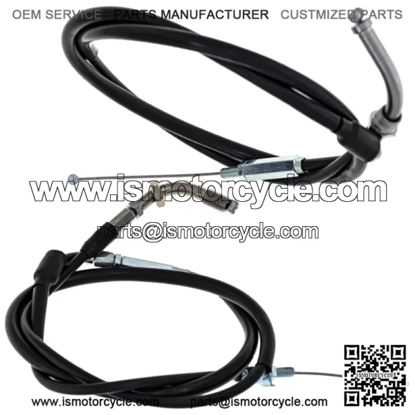 Push Pull Throttle Cable Set Honda GL1200A 17910-MG9-770 17920-MG9-770 (For: Honda) - Image 2