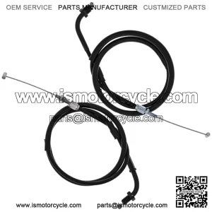 Push Pull Throttle Cable Set Honda CB650SC 17910-MB0-950 17920-MB0-405 (For: Honda)