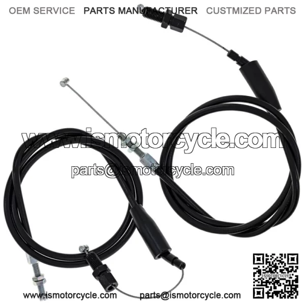 Push Pull Throttle Cable Set Honda KLR650 54012-0121 54012-0120
