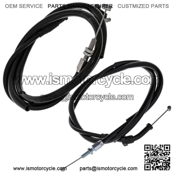 Push Pull Throttle Cable Set Honda CB450SC 17910-447 17920-MC9-760 (For: Honda) - Image 2