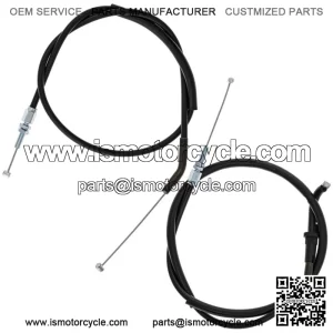 Push Pull Throttle Cable Set for Honda ZX1000B ZX750F ZX750H ZX750R