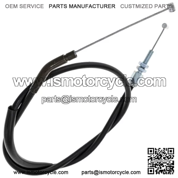 Push Pull Throttle Cable Set for Honda ZX1000B ZX750F ZX750H ZX750R - Image 2