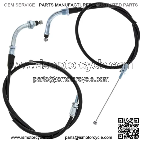 Push Pull Throttle Cable Set for Honda CBR600RR 17910-MFJ-D00 (For: Honda)
