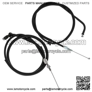 Push Pull Throttle Cable Set Honda CB550 CB750 17910-300-040 17920-MC8-405 (For: Honda)