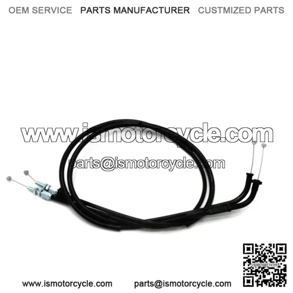 Throttle Accelerator Cable For Honda CM250 1982-1983 17910-KB4-000 17920-KB4-000 - Image 2