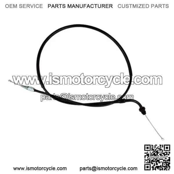 Push Throttle Cable Black #02-0103 fits Honda Nighthawk/VF700 (For: Honda)