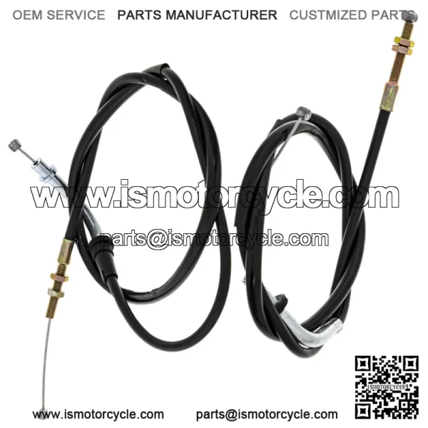 Push Pull Throttle Cable Yamaha Virago 1100 750 XV1100 XV750 (For: Yamaha) - Image 2