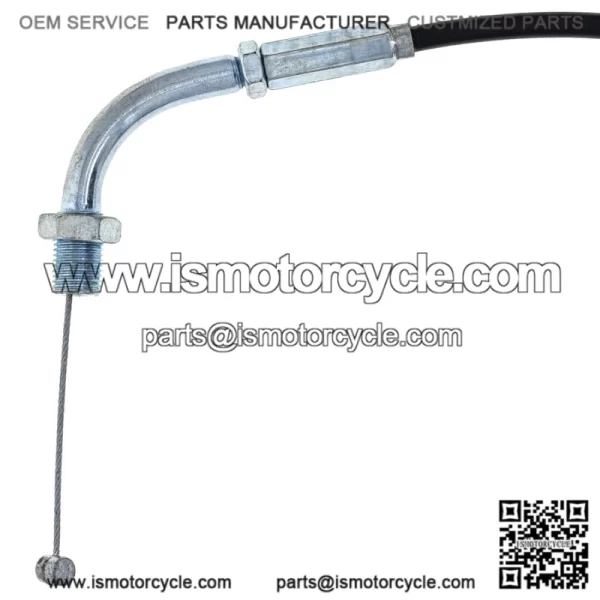 Pull Throttle Cable for Yamaha QT50 3L8-26311-00 3L8-26311-01 1979-1987 (For: Yamaha) - Image 2