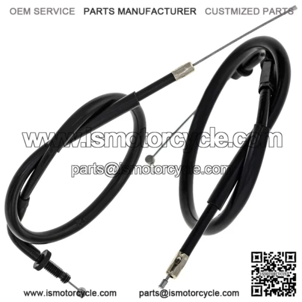 Push Pull Throttle Cable Set for Yamaha FJ1100 FJ1200 36Y-26311-01-00 (For: Yamaha) - Image 2