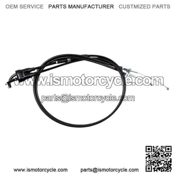 Push Pull Throttle Cable Set DRZ400 DRZ400E KLX400R Replacement (For: Suzuki)