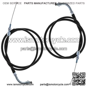 Push Pull Throttle Cable Set for Suzuki GS1000 GS750 GS850G 58300-45610 (For: Suzuki)