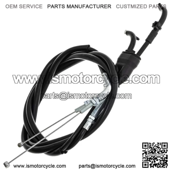 Push Pull Throttle Cable for Suzuki DR650S DR650SE 58300-12D00 58300-12E01 (For: Suzuki) - Image 2