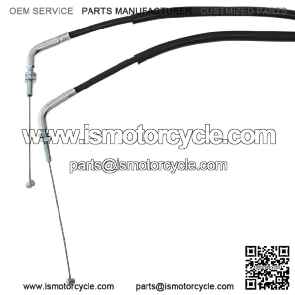Push Pull Throttle Cable for Suzuki DR650S DR650SE 58300-12D00 58300-12E01 (For: Suzuki) - Image 3