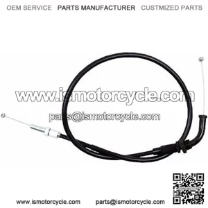 NEW 04-0226 - Black Vinyl Push Throttle Cable SUZUKI GSXR  (For: Suzuki)