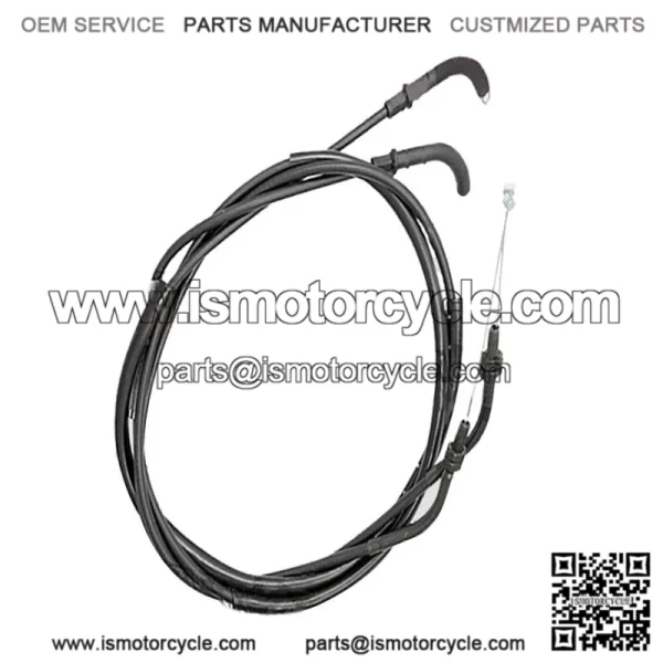 Push Pull Throttle Cables for SUZUKI DR250 Djebel 250 1996-2007 DRZ250 2001-2009 (For: Suzuki)