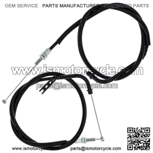 Push Pull Throttle Cable Set Yamaha GSXR600 GSXR750 58300-01H10 (For: Suzuki)
