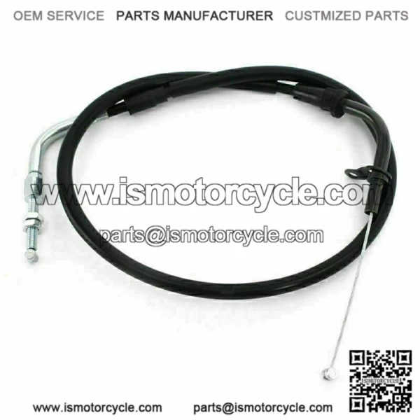 Pull Throttle Cable For Suzuki Katana 600 750 GSX600F GSX750F 1998 99-2006 Black (For: Suzuki)