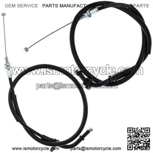 Push Pull Throttle Cable Set Kawasaki GSXR1000 GSXR600 GSXR750 (For: Suzuki)