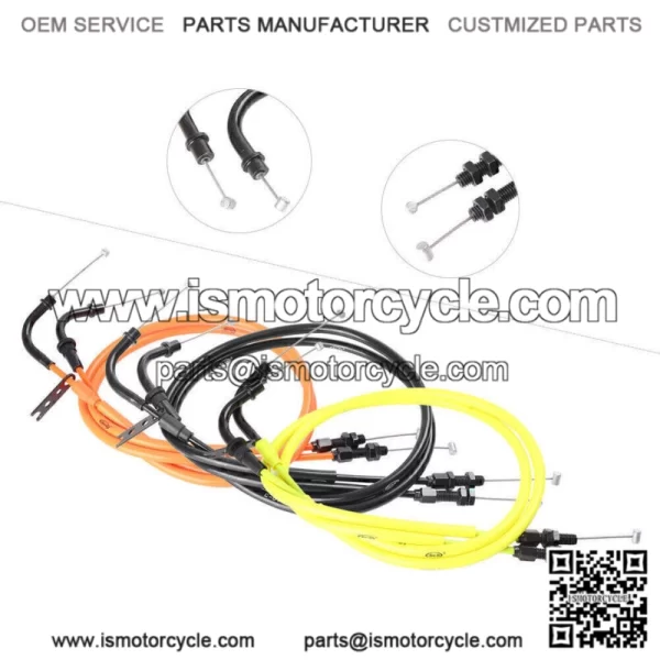 Motorcycle Throttle Cables Wire Line For Suzuki GSXR600 / GSXR750 2006-2010 (For: Suzuki)