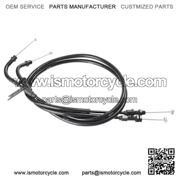 Motorcycle Throttle Cables Wire Line For Suzuki GSXR600 / GSXR750 2006-2010 (For: Suzuki) - Image 5