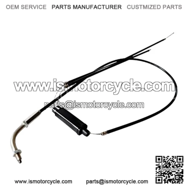 Set 5 Cables : Choke /Speedometer /Front brake /Clutch /Throttle For Suzuki K125 - Image 5