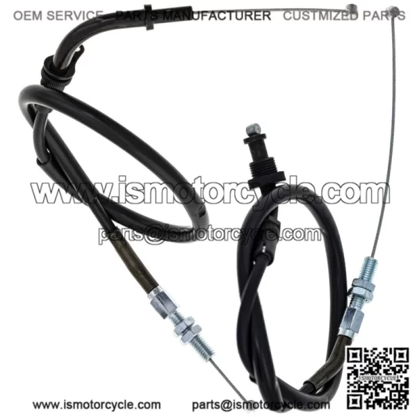 Push Pull Throttle Cable Set Suzuki SV650 SV650S 58300-20F00 58300-20F10 (For: Suzuki) - Image 2