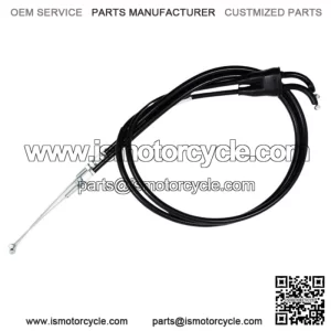 Push/Pull Throttle Cable Set Blk for Suzuki DL1000 V-Strom 02-09,12 (For: Suzuki)