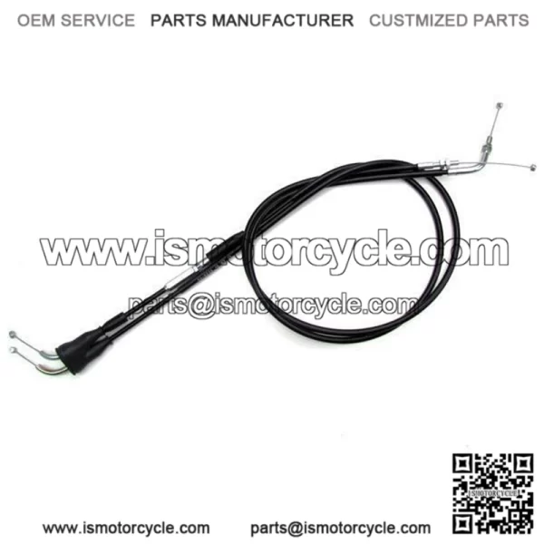Push/Pull Throttle Cable Set Black #04-0234 fits Suzuki/Kawasaki (For: Suzuki)