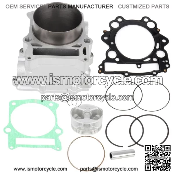 For Yamaha Grizzly Rhino 660 2002-2008 Cylinder Piston Gasket Top End Kit 660cc (Fits: Yamaha Rhino 660)