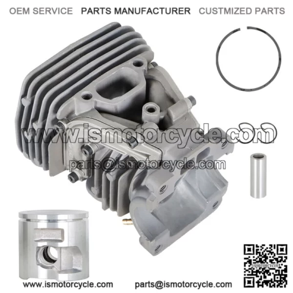 For Husqvarna 455 Rancher 455E 460 Chainsaw 537 47mm Bore Piston Cylinder Kit