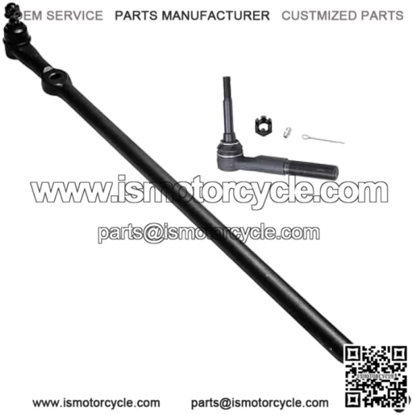 4WD Front 9pc Suspension Kit for 05-16 Ford F-250 F-350 Super Duty 4 Ball Joints 2 Outer Tie Rods 1 Outer Steering Tie Rod at Pitman Arm 1 Adjustment Sleeve 1 Center Link Replacement - Image 3