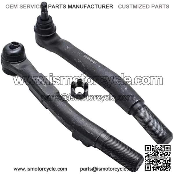 4WD Front 9pc Suspension Kit for 05-16 Ford F-250 F-350 Super Duty 4 Ball Joints 2 Outer Tie Rods 1 Outer Steering Tie Rod at Pitman Arm 1 Adjustment Sleeve 1 Center Link Replacement - Image 4