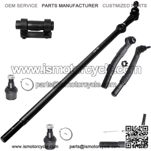 4WD Front 7pc Suspension Kit for 2005-2016 Ford F-250 F-350 Super Duty Lower Ball Joints Drag Link Outer Tie Rods 2006 2007 2008 2009 2010 2011 2012 2013 2014 2015 Replacement