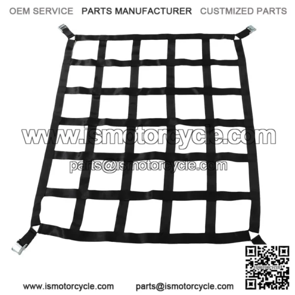 (42" x 50" ) Cargo Net Capacity 1100LBS Truck Bed Cargo Net With Cam Buckles - Image 3