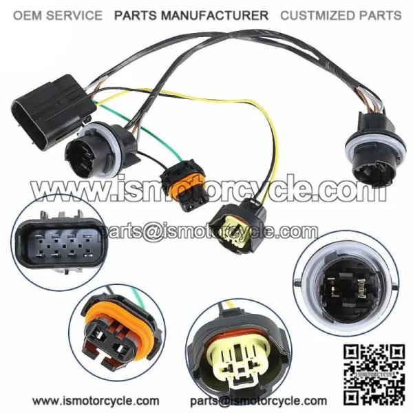 NEW HeadLight Wiring Harness Front Right/Left For Chevrolet Silverado 25962806