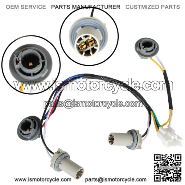 Rear Tail Light Socket And Harness 92450-3q000 Fit For 2011-2014 Hyundai Sonata - Image 3