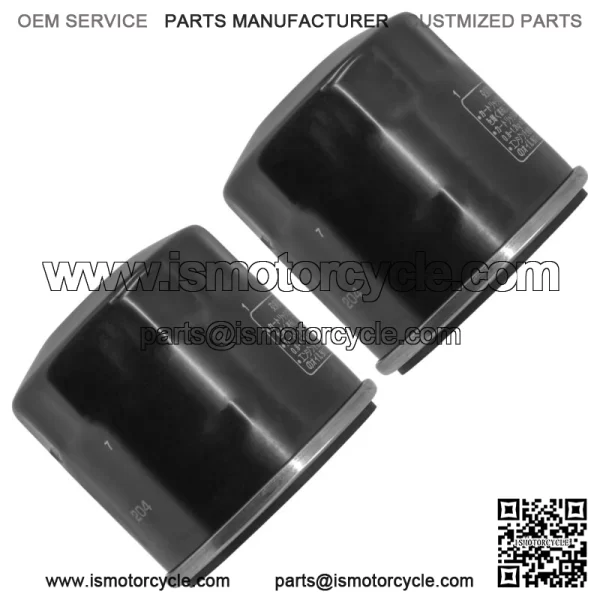 2 Pack Oil Filter for Yamaha YXR660 Rhino YZF R6 599 XJ6 Diversion 600 2006-2018 - Image 3
