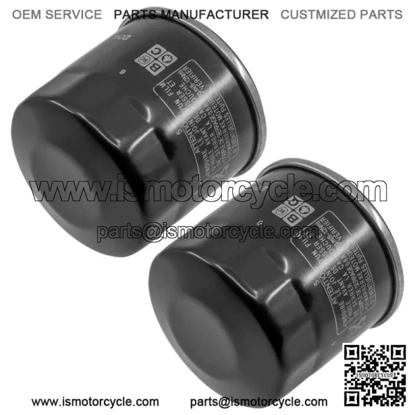 2 Pack Oil Filter for Yamaha YXR660 Rhino YZF R6 599 XJ6 Diversion 600 2006-2018 - Image 4