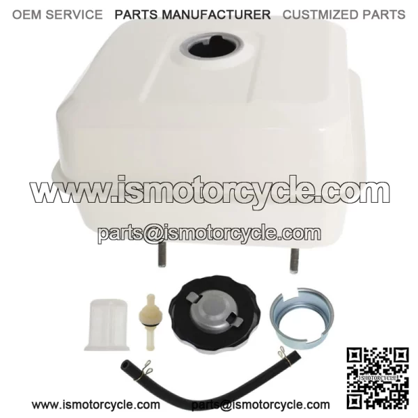 For Honda GX340 11HP GX390 13HP Fuel Tank Chrome Gas Cap Fuel Filter 6.4L